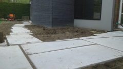Vloerplaten tuin